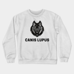 Canis lupus Crewneck Sweatshirt